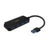 HUB USB 3.0 A 4X USB 3.0 NEGRO