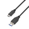 CABLE USB 3.1 TIPO A M-USB C M 1,5M NEGR