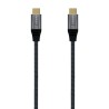 CABLE USB-C M-M 5A 100W NYLON 1MTS