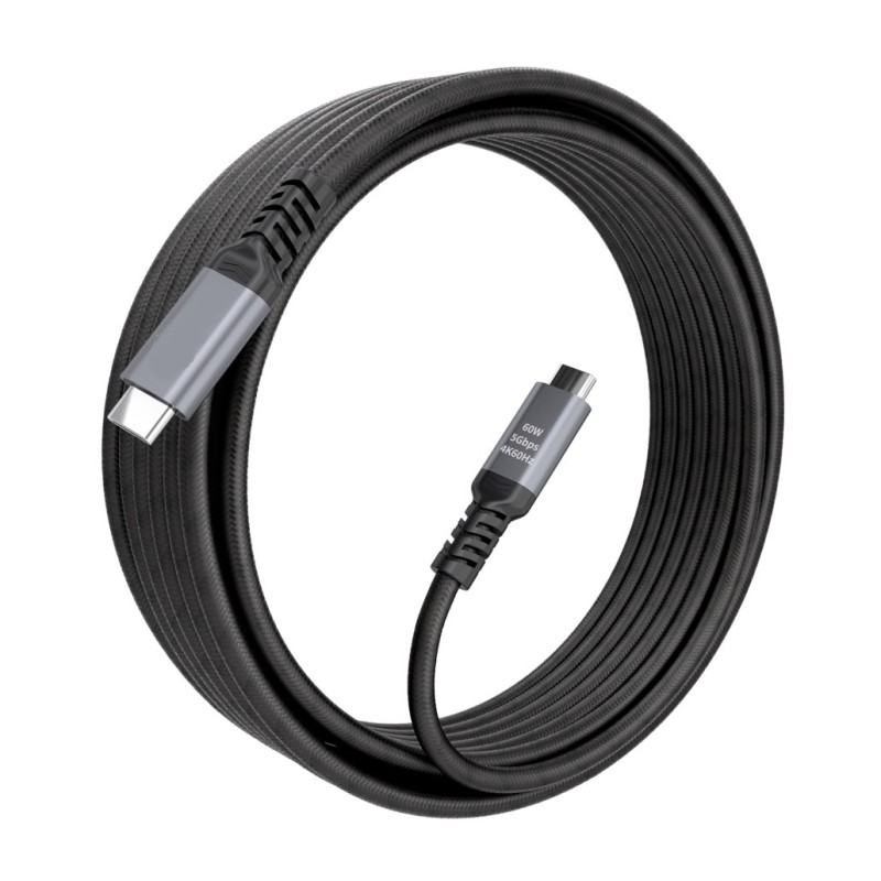 CABLE USB C M-M 10M V3.2 Gen1 4K 3A 60W