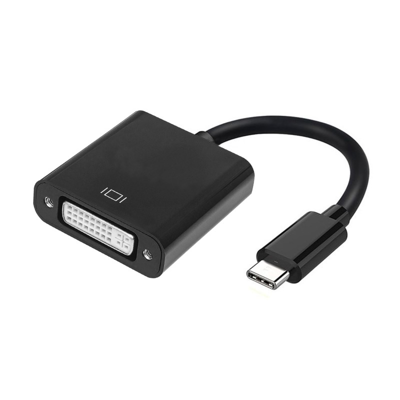 ADAPTADOR USB C M-DVI H BLANCO 15cm