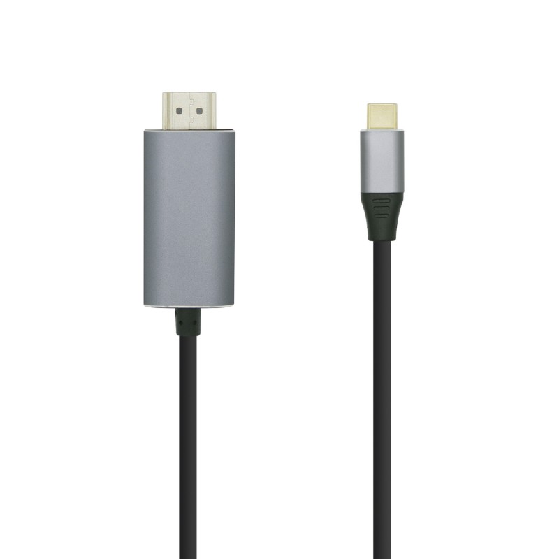 CABLE USB C M-HDMI M 0,8M 4K@60Hz NEGRO