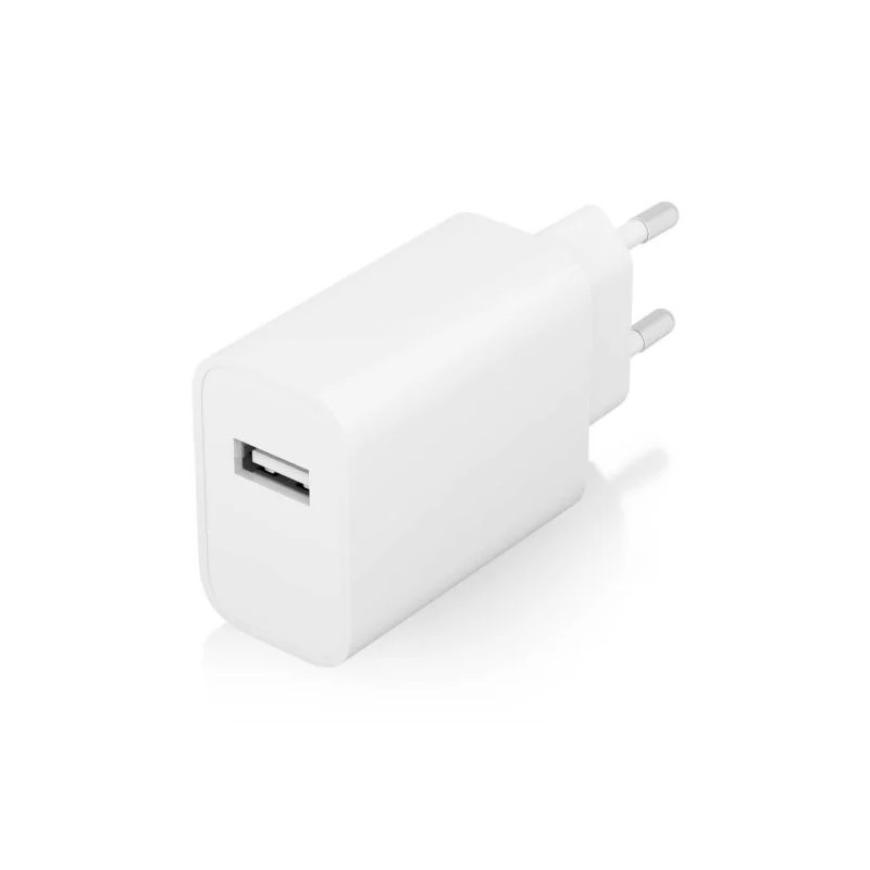 ALIMENTADOR 220V 1xUSB 2A BLANCO 10W