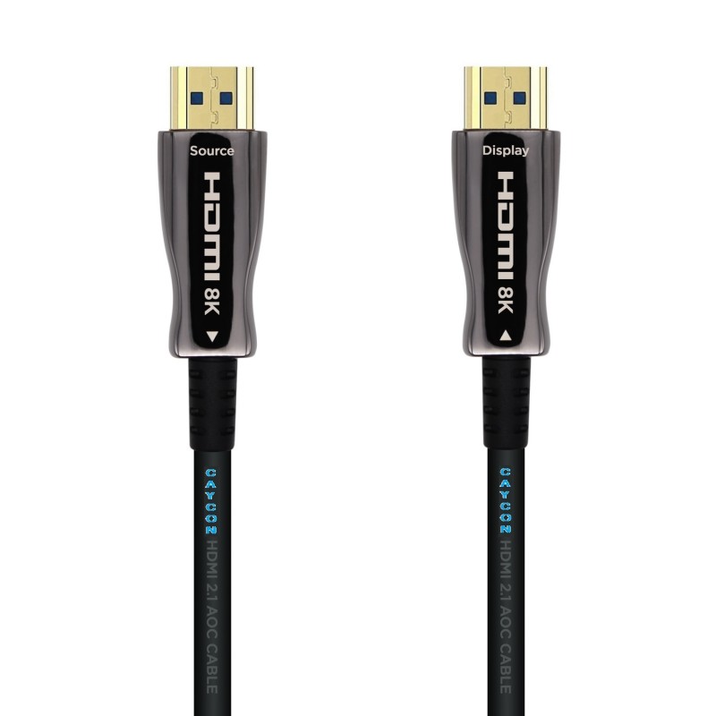 CABLE HDMI M-M V.2.1 60M FIBRA OPTICA 8K