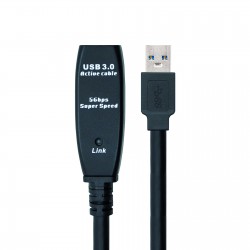 CABLE USB A 3.0 M-H AMPLIFICADO 10M V3.0