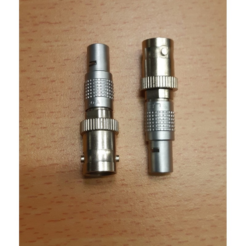 ADAPTADOR BNC-H LEMO 0A MACHO AEREO 75Oh