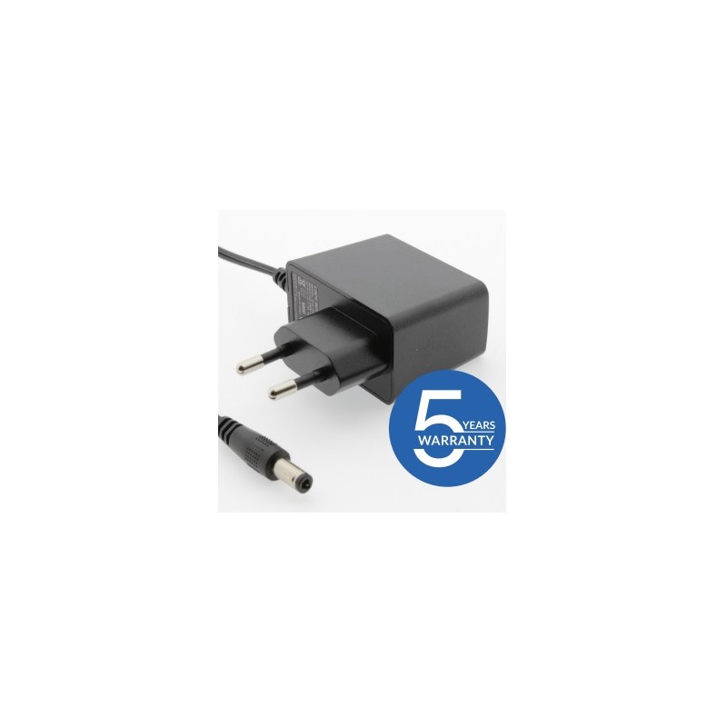 ALIMENTADOR UNIVERSAL 12V 1A 12W NEGRO