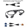 CABLE ALIMENTACION "Y" 2xC13-1xC14 1,5M