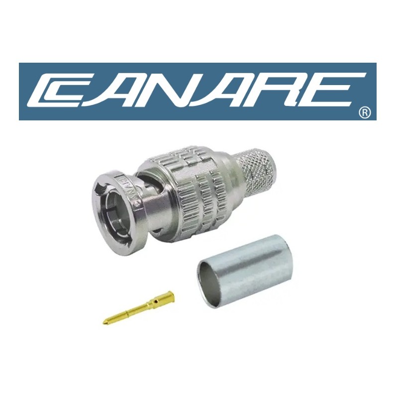 CONECTOR BNC MACHO 0.8/3.3 4K 12G CANARE
