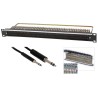 PANEL 19" 1U AUDIO 2X48 BANTAM