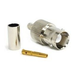 CONECTOR BNC HEMBRA RG223...