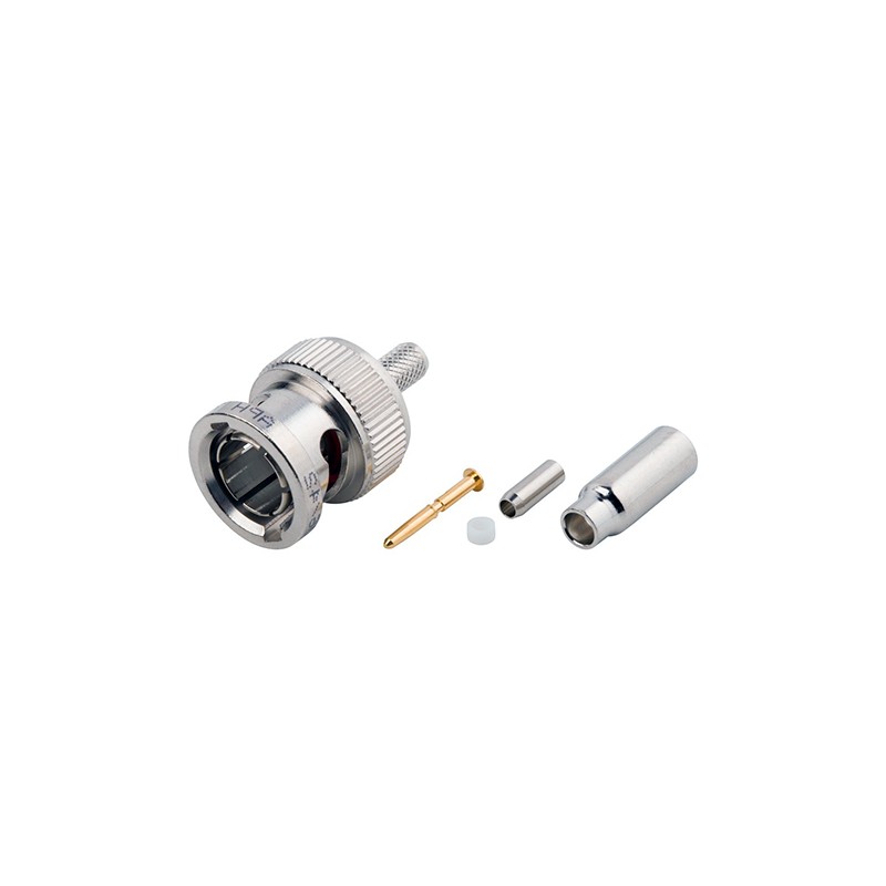 CONECTOR BNC MACHO FLEX2 CRIMPAR