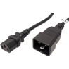 CABLE ALIMENTACION C13 H-C20 M 2M NEGRO