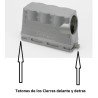 CARCASA AMPHENOL CODO 90º TALLA E24 M40