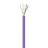 CABLE UTP CAT6 RIGIDO VIOLETA LSZH