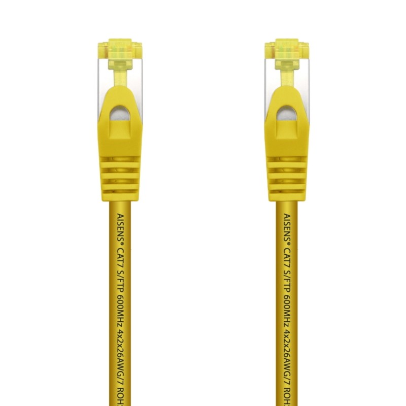 CABLE SFTP CAT7 RJ45 M-M 0,25M AMARILLO