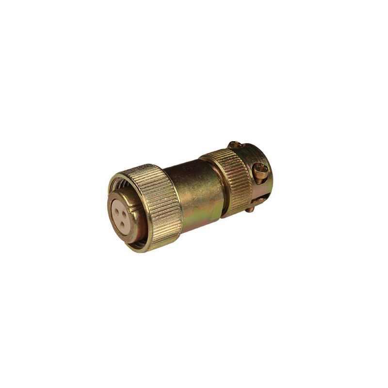 CONECTOR MILITAR CIRCULAR 3 PINES HEMBRA