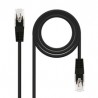 CABLE UTP CAT6 RJ45 M-M 2M NEGRO