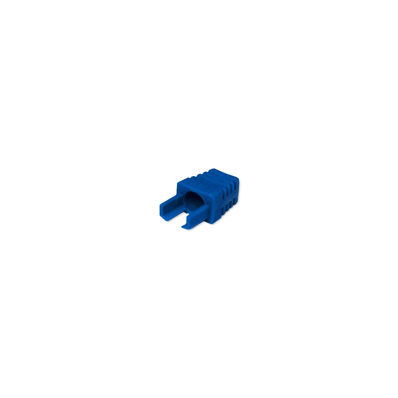 CAPUCHON RJ45 BAJO PERFIL AZUL SIN PROTE