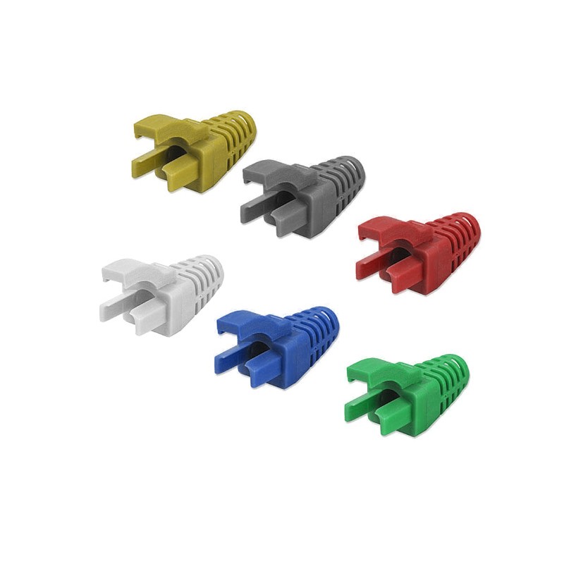 CAPUCHON RJ45 BAJO PERFIL GRIS+PROTECTOR