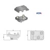 PRE-MOUNTED HOUSING FOR 1 MEGA/POWERVAL