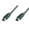 CABLE FIREWIRE 6p M-6p M 10MTS