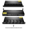 CHASIS12 SLOTS MEDIA CONVERTER+2 ACPOWER