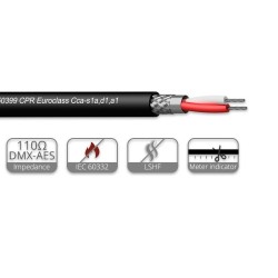 CABLE DMX 2x0,34mm2...