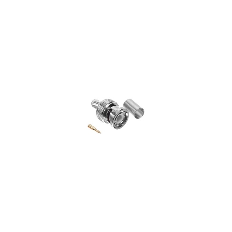CONECTOR BNC MACHO RG58 CRIMPAR