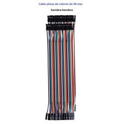 MAZO 40 CABLE PLANO H-H...