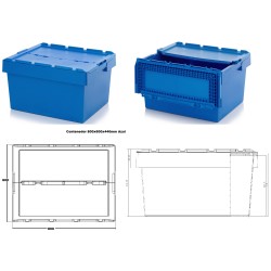CONTENEDOR PLASTICO CON...