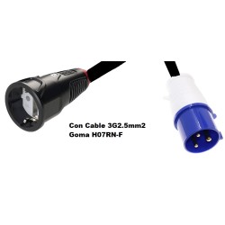 CABLE CETAC 3P 16A M-SCHUKO...