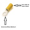 TERMINAL PREAISLADO ANILLACABLE2,5-6mmM6