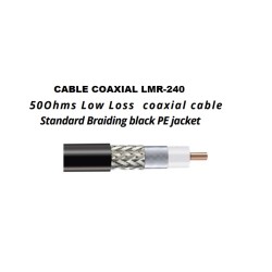 CABLE COAXIAL LMR240 EP240...