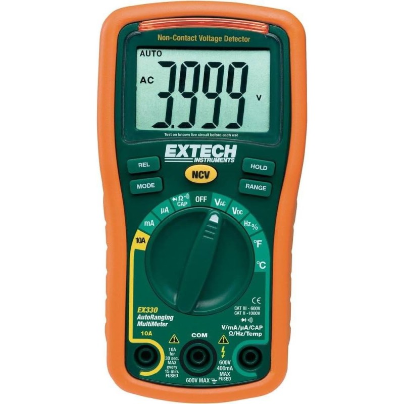 TESTER POLIMETRO MULTIMETRO EXTECH EX330