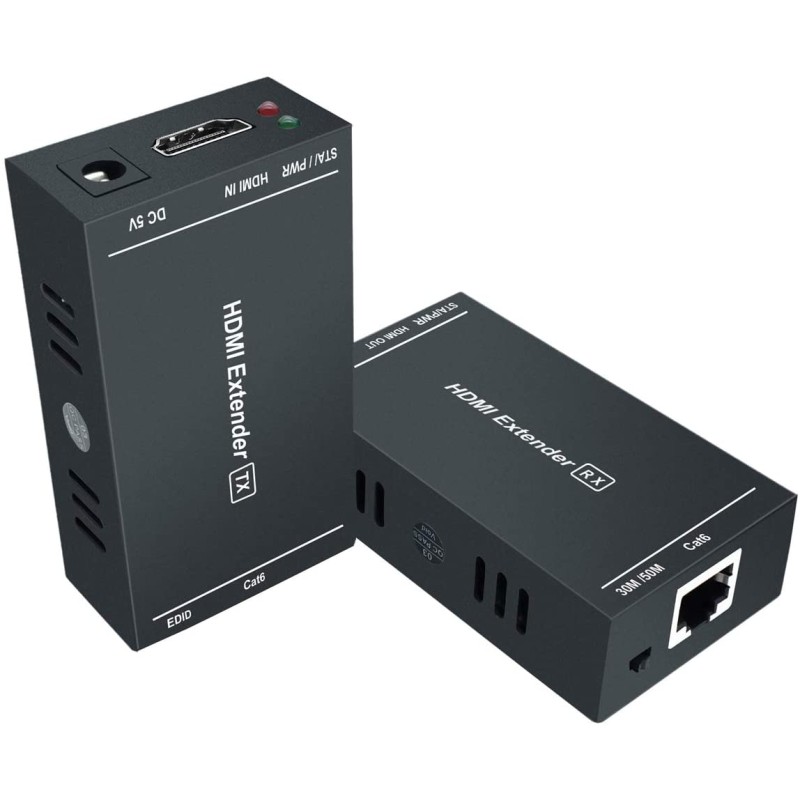 EXTENSOR HDMI POR 1XCAT6 RJ45 hasta 60m