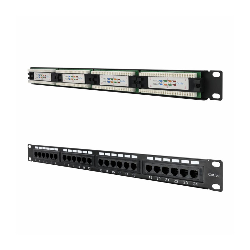 PANEL 19" 24P CAT5e UTP RJ45