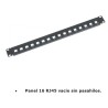 PANEL 19" 16P RJ45 VACIO SIN GUIA 1U
