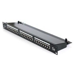 PANEL 19" 24P CAT5e FTP RJ45