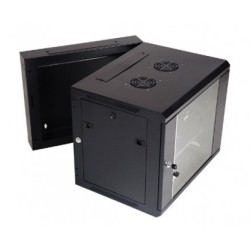 RACK MURAL 19" 6U 2 CUERPOS...
