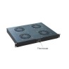 UNIDAD VENTILACION 19" 1U 4 VENT FRONTAL
