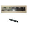 PANEL 19" 2U 32xBNC + 16xRJ45 PARA BALUN