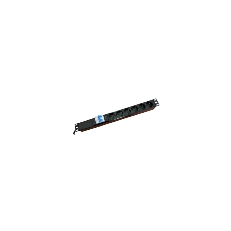 REGLETA 19" 6 TOMAS SCHUKO+ MAGNETOTERM