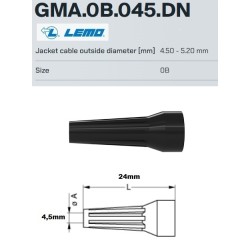 MANGUITO NEGRO GMA.0B.045.DN