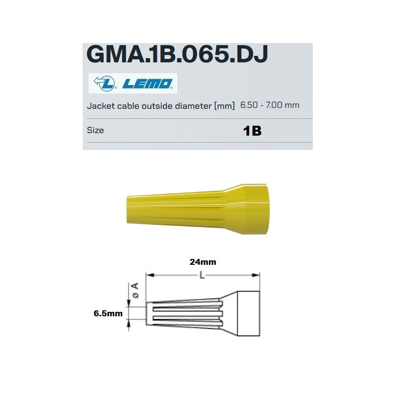 MANGUITO AMARILLO GMA.1B.065.DJ