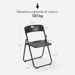 Silla Plegable Estructura...