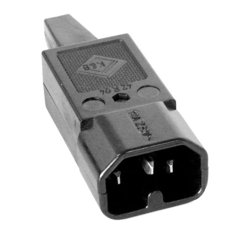 CONECTOR ALIMENTACION C16 MACHO