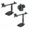 SOPORTE 2 TV MONITORES 17-27" GIRA INCLI