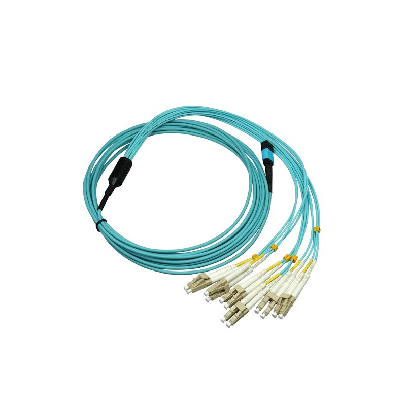 JUMPER MPO OM4 12 FIBRAS H-12xLC 10MTS