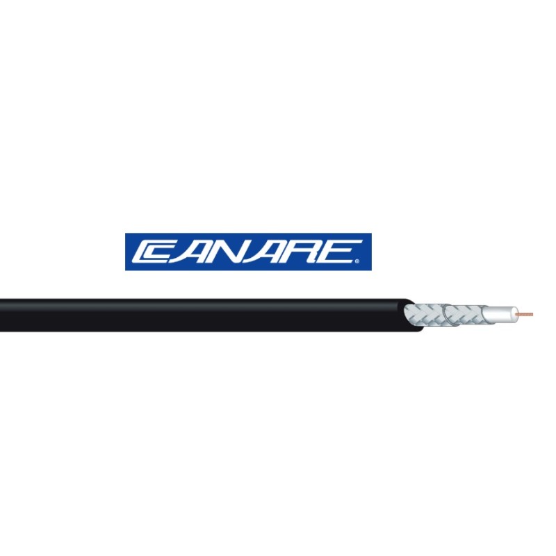 CABLE VIDEO 0.8/3.3 NEGRO 12G EXTRA-FLEX